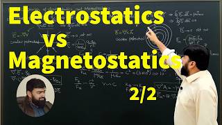 L49.2 Electrostatics vs Magnetostatics | Maxwell’s Equations, Field Lines, and Physical Meaning P-2