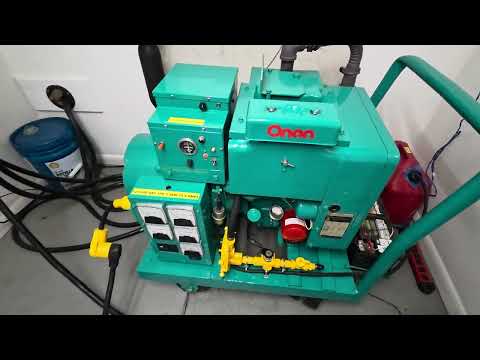 Quick and Simple Load Test after an oil change on my Onan 7.5 JB