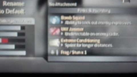 cod4 hardcore seacrh and destory classes