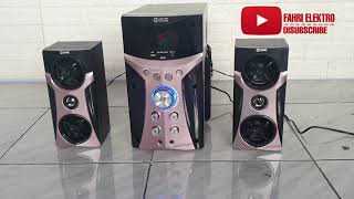 Speaker Aktif Bluetooth GMC 885B Multimedia Karaoke Radio Subwoofer Bass - Jumbo