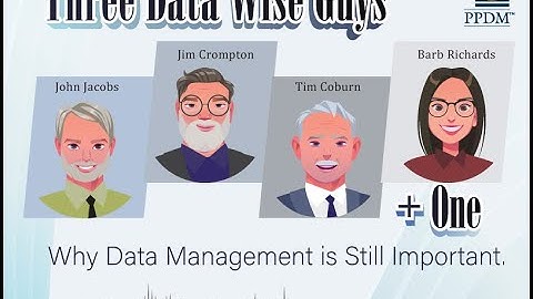 Three Data Wise Guys + One - Why Data Management Still Matters (#1)Podcast  Video