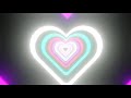 1H Playlist with Nice Mood Songs and Nice Endless Neon Hearts Background 4K (SLOWED & REVERB SONGS)