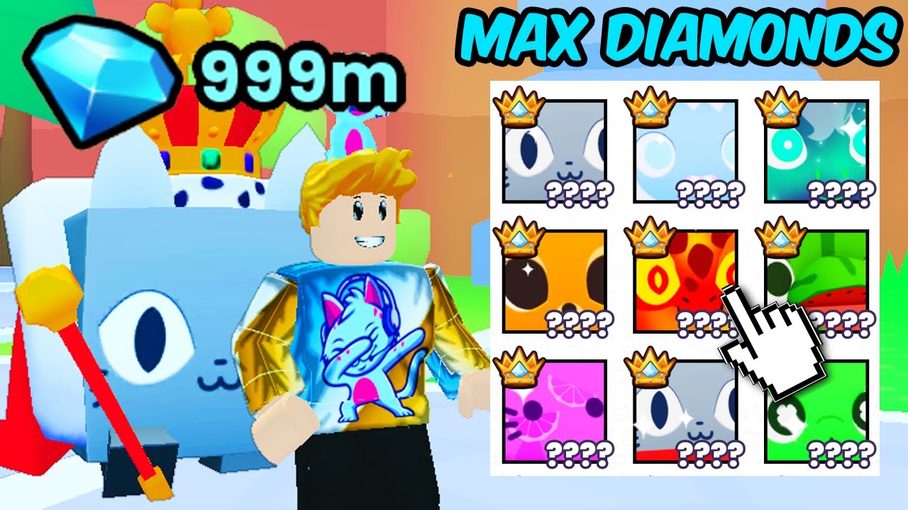 What 999 MILLION MAX DIAMONDS Gets You in Pet Simulator 99
