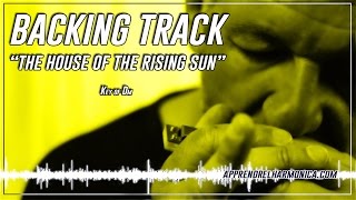 Miniatura de vídeo de "The house of the rising sun - Backing track - Dm"