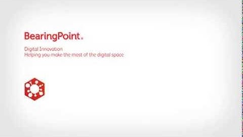 BearingPoint - Digital Innovation: Helping you make the most of the digital space