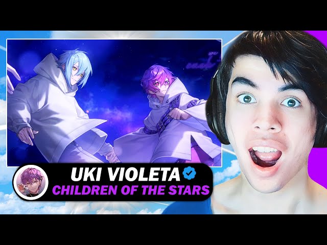 Absolutely Gorgeous |  Children of the Stars - Uki Violeta【NIJISANJI EN】Original Song Reaction class=