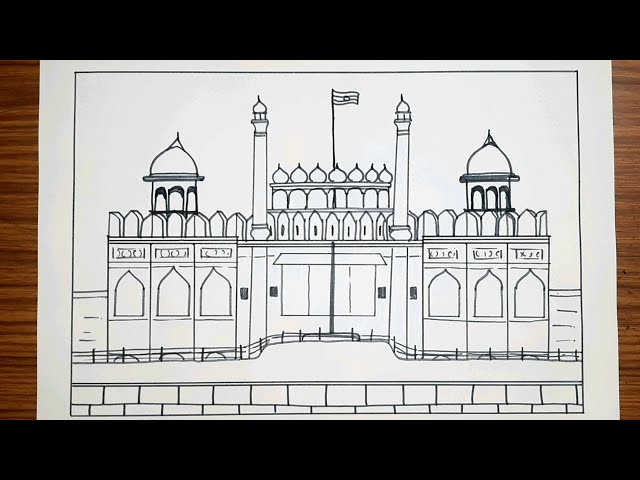 Jama masjid- pencil sketch by kamalaraman on DeviantArt