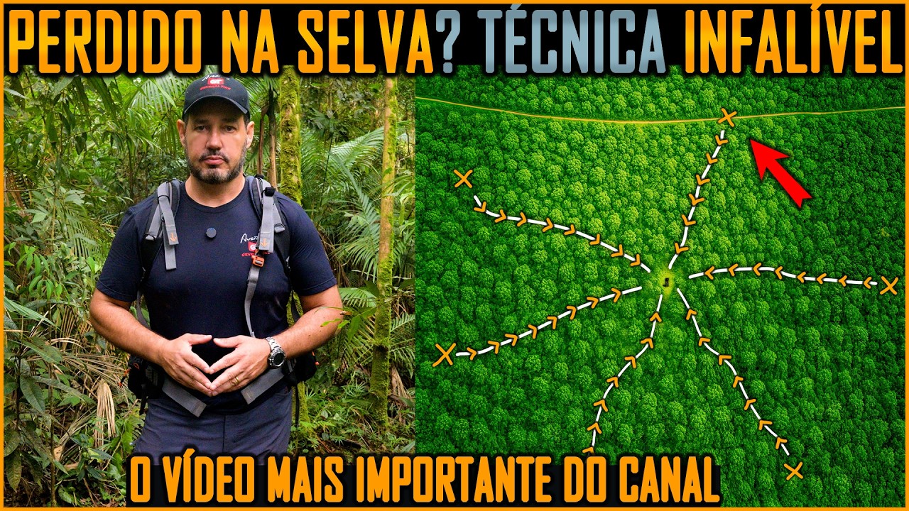 Perdido na Selva - A técnica Infalível #sobrevivência