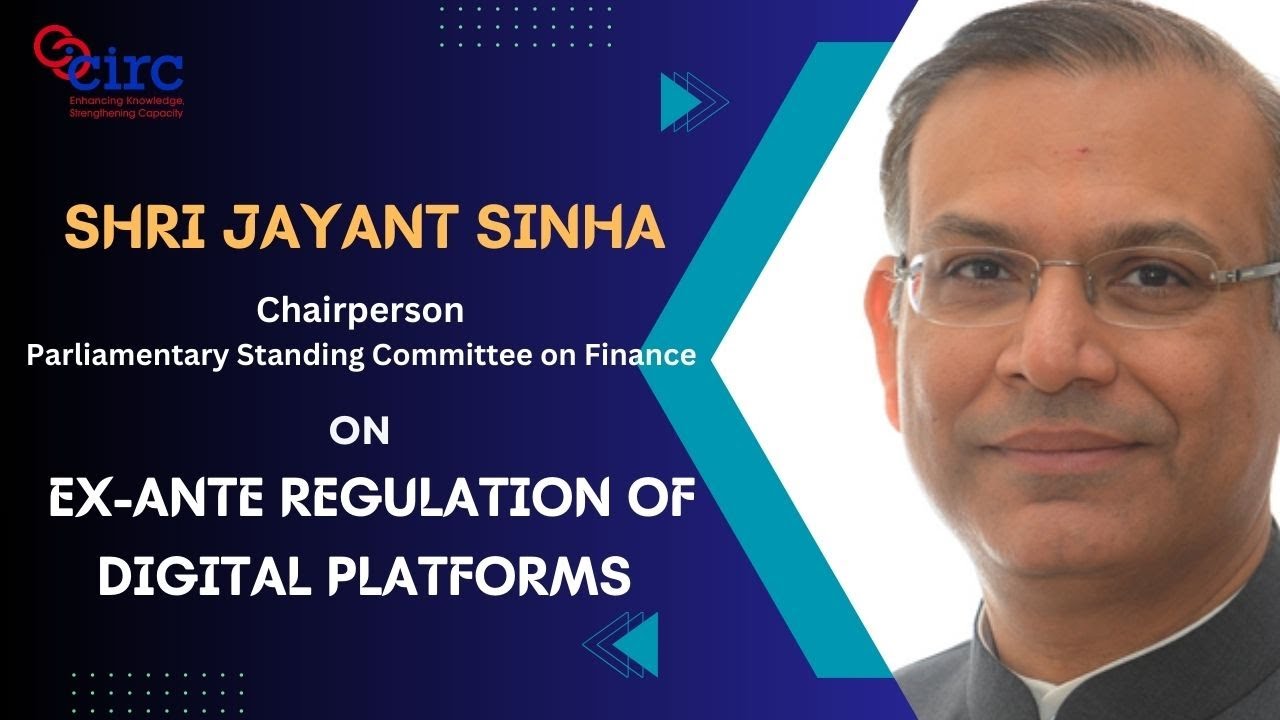Chair Parliamentary Standing Committee On Finance Sh Jayant Sinha On chair-parliamentary-standing-committee-on-finance-sh-jayant-sinha-on