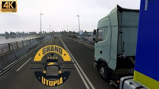 Euro Truck Simulator 2 | Grand Utopia Saint-Flour to Rivière-Sens | Scania S | RTX 4090 #relaxing