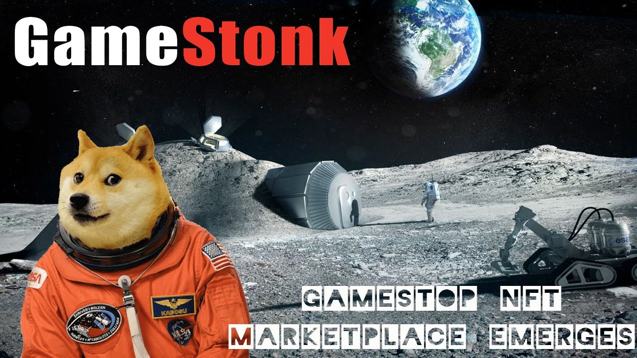GameStop NFT Marketplace. Can GameStop send gaming NFTs to the moon? #GameStop #Gaming #NFT #NFTs