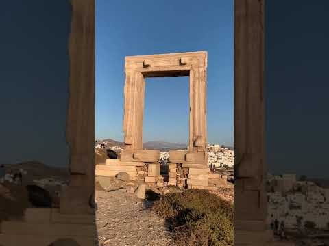 The Ancient Portal of Naxos 2 #greece #naxos #monument #temple #travel