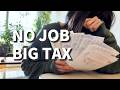 Hellish Unemployment Real Life in Japan🇯🇵| Paying Taxes with No Income | Homemade croquette sandwich