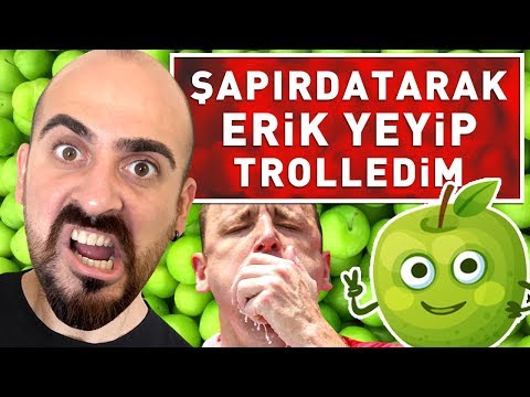 ŞAPIRDATARAK ERİK YEDİM TROLLEDİM !