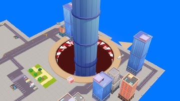 Hole.io - Big Hole City #53 Gameplay Walkthrough Android iOS