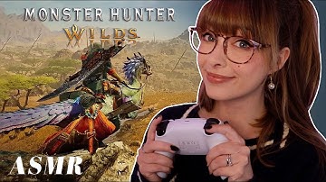 ASMR 🐉 Monster Hunter Wilds Beta Game Play 🎮 Whispered Character Creation & Questing · Part 1