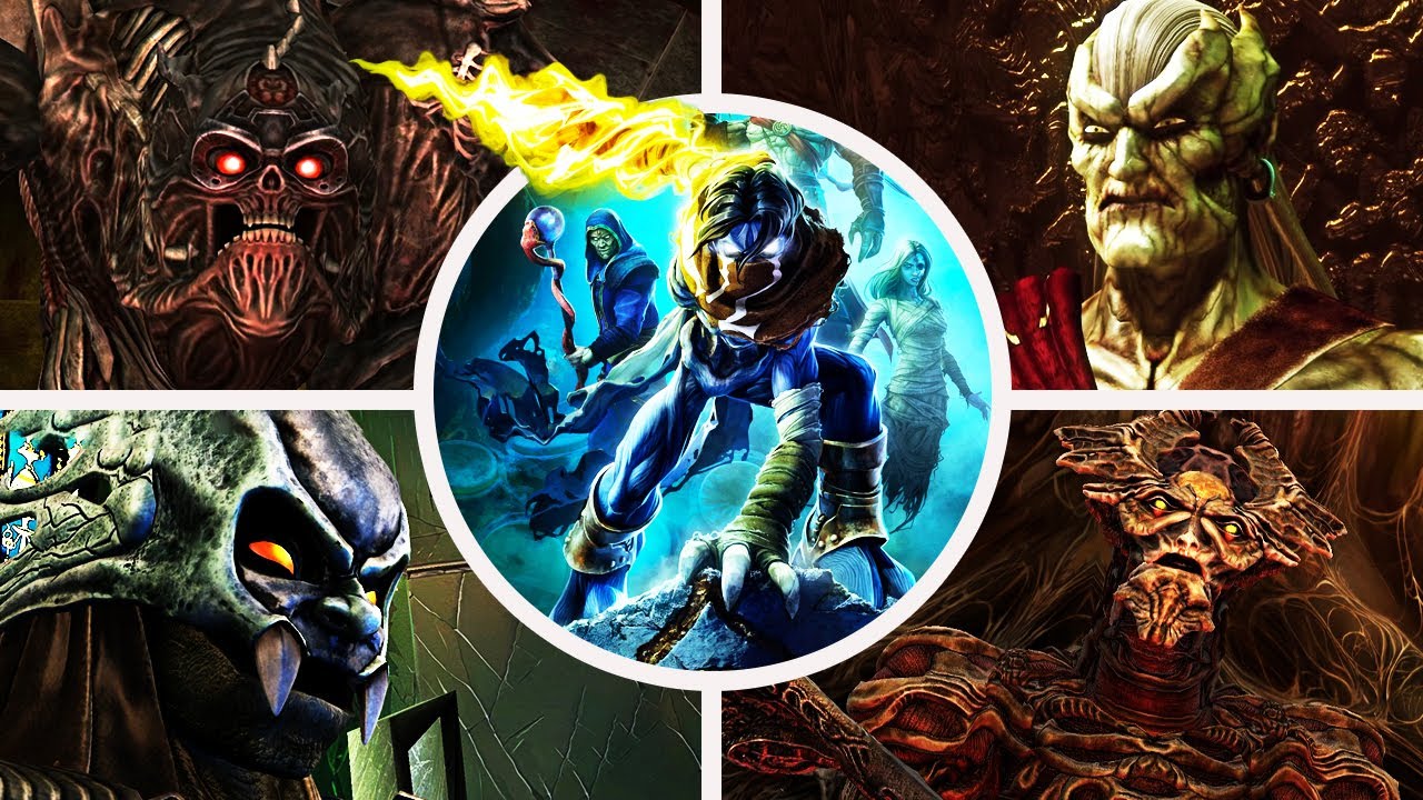 Legacy of Kain Soul Reaver Remastered - All Bosses & Ending