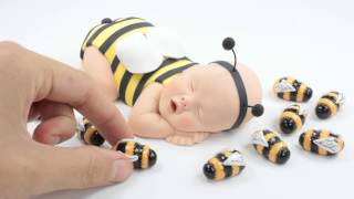 Bumble Bee Cake Topper by lil sculpture
