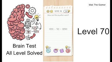 Brain Test - Level 70 - How can this equation work? - SOLVED