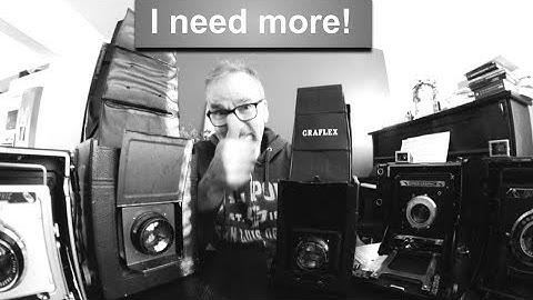 My flock of 4x5 Graflex cameras
