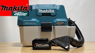 【makita】マキタ40vmaxコードレス小型乾湿両用集塵機に魔改造