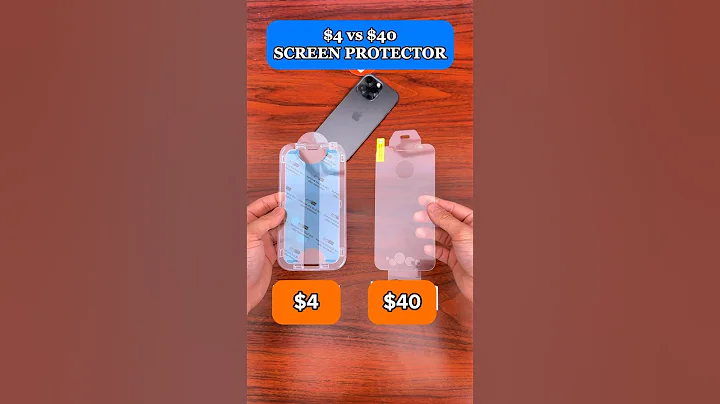 Cheap vs Expensive Screen Protectors 😬📱
