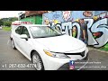 2018 Toyota Camry - народный автомобиль. Отличия Американской версии. Авто из США.