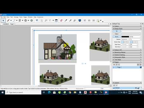 Hướng dẫn dàn trang định tỷ lệ trong không gian Layout Sketchup - Layout trong Sketchup