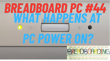 What Happens at PC Power On? Breadboard 8088 PC #44