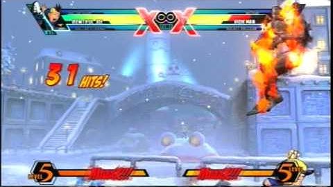 Dat V-Dodge (Viewtiful Joe UMvC3 Combo)