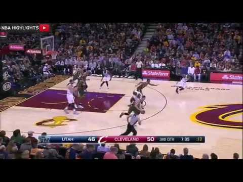 Utah Jazz Vs Cleveland Cavaliers Full Game Highlights March 16 2017 2016 17 NBA Season