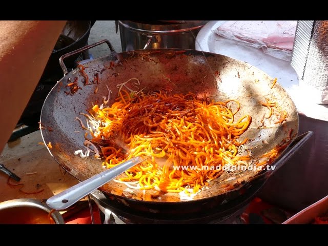 Stir-Fried Noodles With Vegetables | Chinese Snacks street food | STREET FOOD