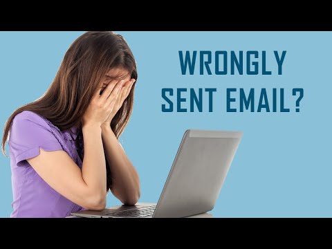 Video: Sådan Slettes En E-mail Fra Udgående