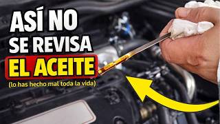 STOP measuring the oil LIKE THIS (you're DOING IT WRONG)