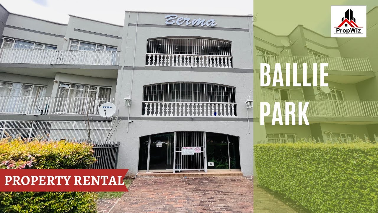 PropWiz 1 Bedroom Apartment To Rent in Baillie Park YouTube