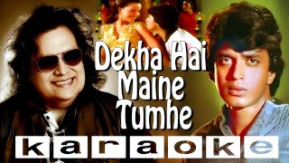 Dekha Hai Maine Tumhe Phir Se Palat Ke || Wardat || Bappi Lahiri || Revival Karaoke With Lyrics