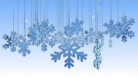 Crystal Clear Winter Snowflake | Motion Graphics - Envato elements