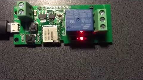 ITead 1 Channel Switch 5V boot in flash mode