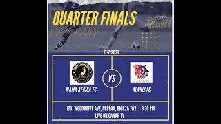 Quarter Finals Mama Africa FC vs Alahli FC