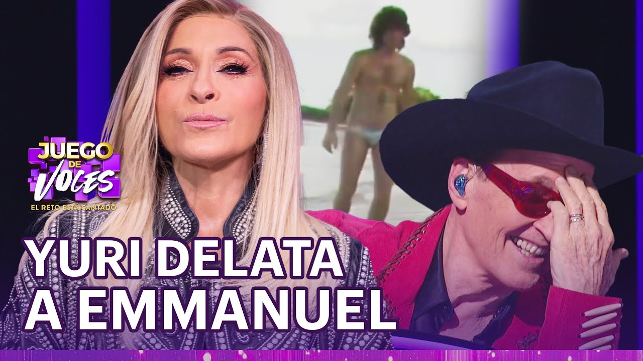Yuri reveló imágenes del pasado de Emmanuel que subieron la temperatura de Juego de Voces