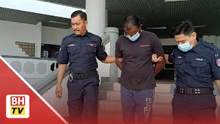 Ugut bakar adik kandung guna petrol