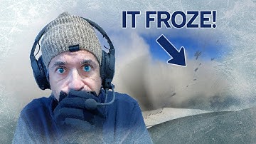 I flew into freezing clouds, and this happened