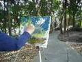 Oil painting outdoor in 1 hour