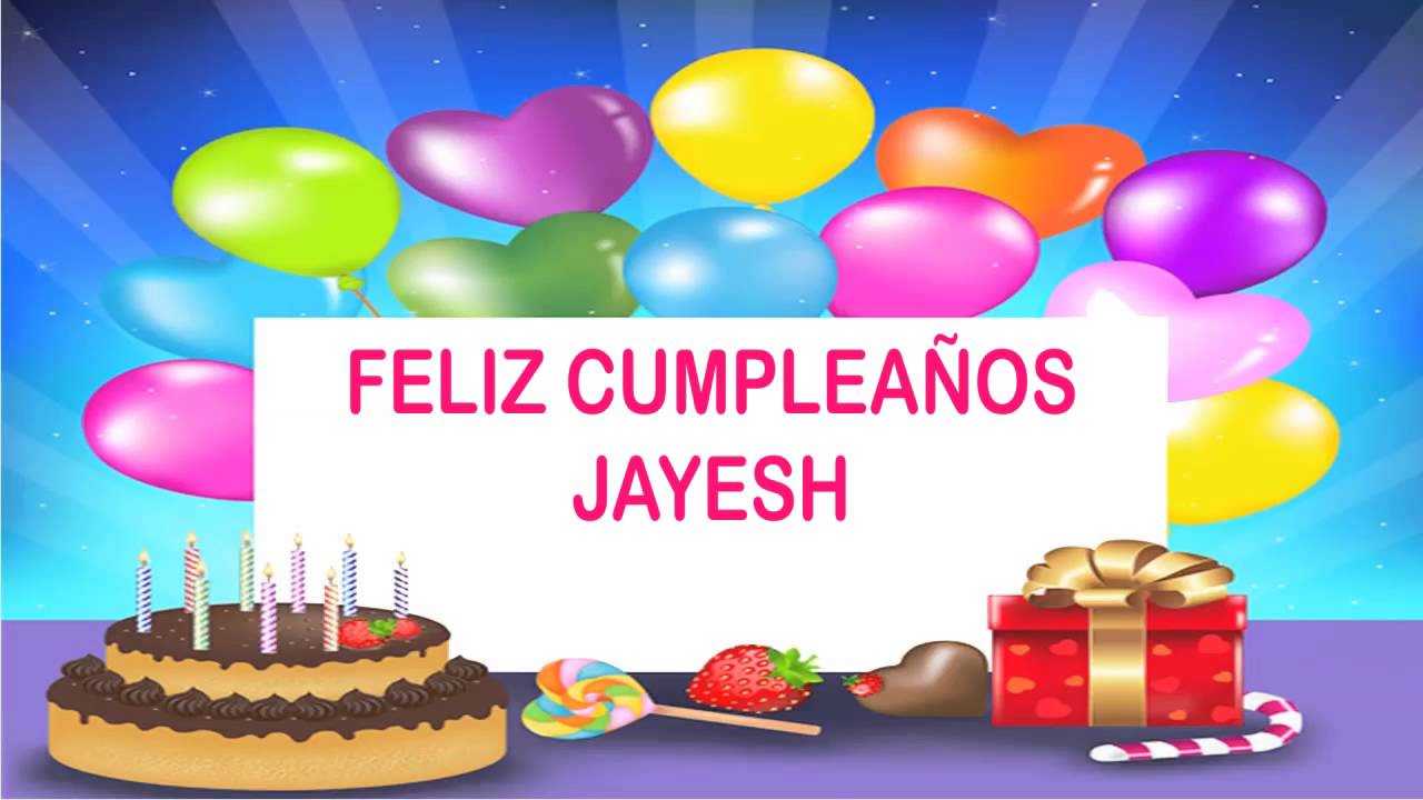 Jayesh Wishes Mensajes Happy Birthday YouTube
