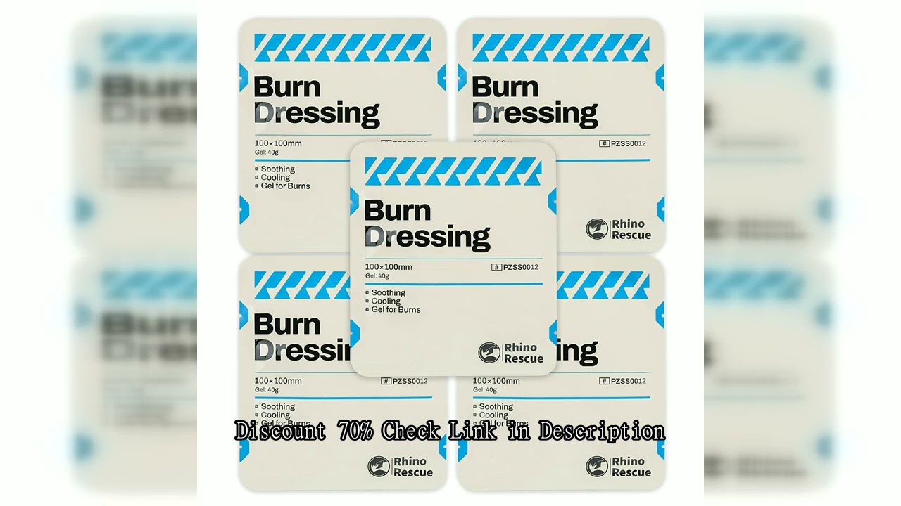 Emergency Burn Care Gel Cooling Soothing Sunburn Relief Scalds Cream - Instant Comfort for Burns