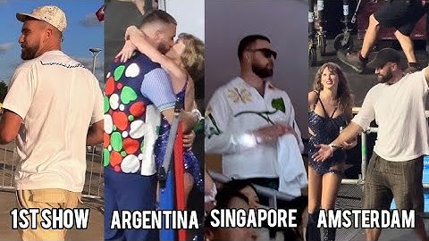 ALL 14 ERAS TOUR SHOWS That Travis Kelce Has Attended To Support Taylor Swift... (Part 1)