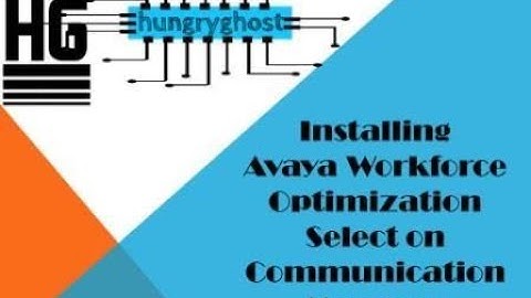 Installing Avaya WorkForce Optimization Select on Communication Manager and Call Center Elite