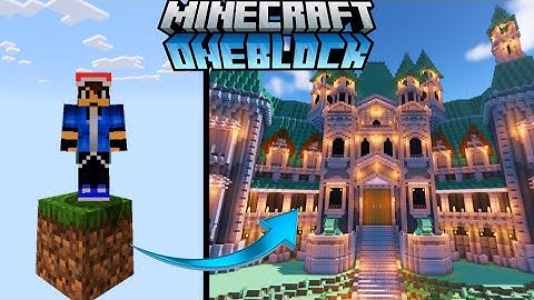 One Block Part 2||😱 #viralvideo #oneblock #minecraft