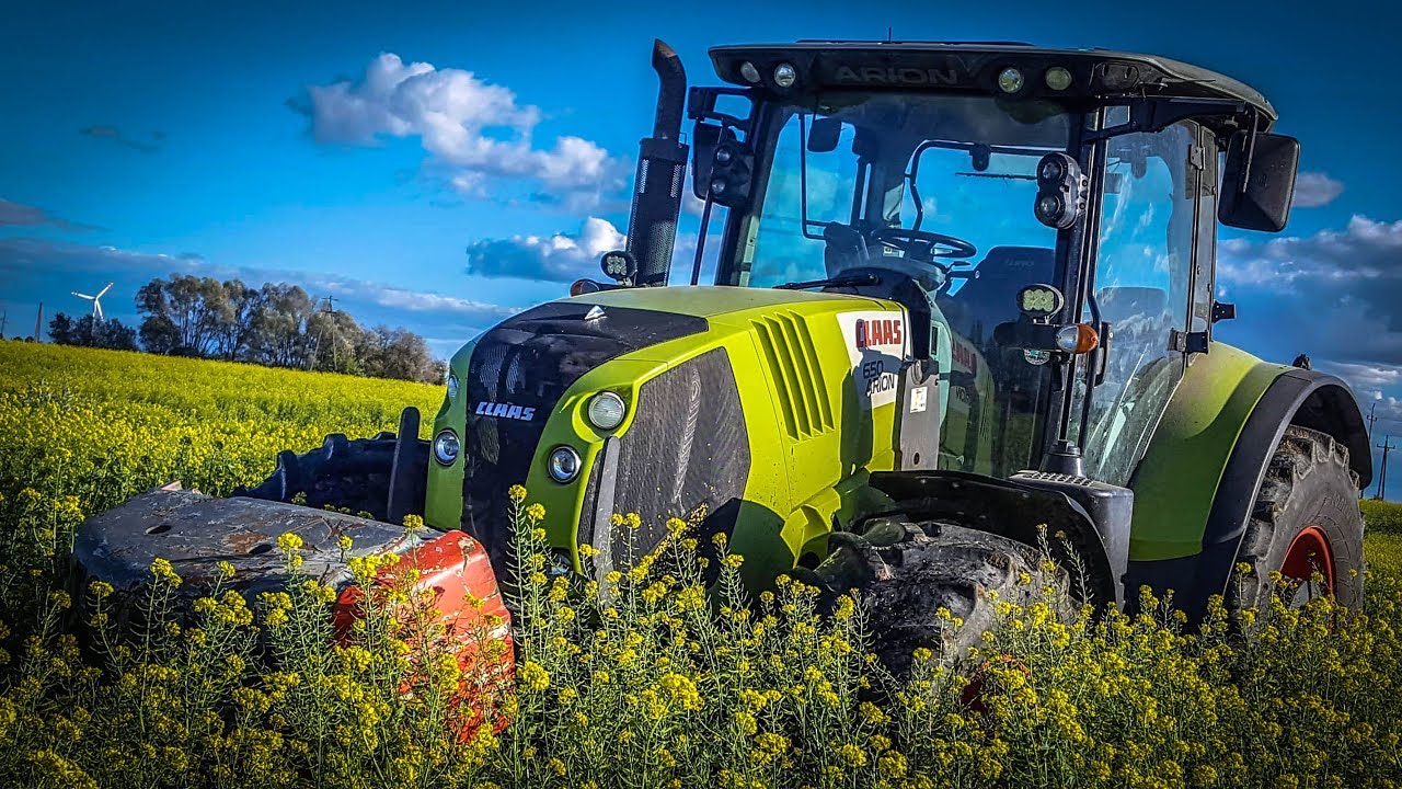 Ciężkie głęboszowanie! Nowa kamerka! Claas Arion 650 & Unia Kret! AgroGarrison