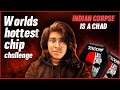 Eating 2 worlds hottest jolochip  dont try this  indian corpse  vishesh milind